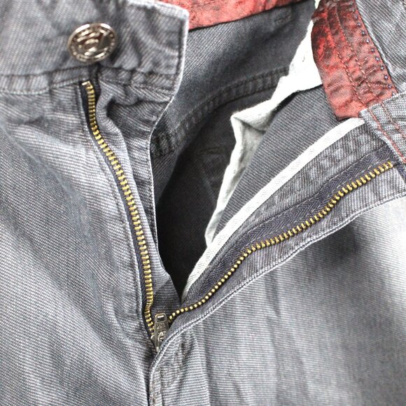 English Laundry Brixton Men's Size 38x30 Charcoal Gray Straight Leg Jeans - Picture 9 of 13